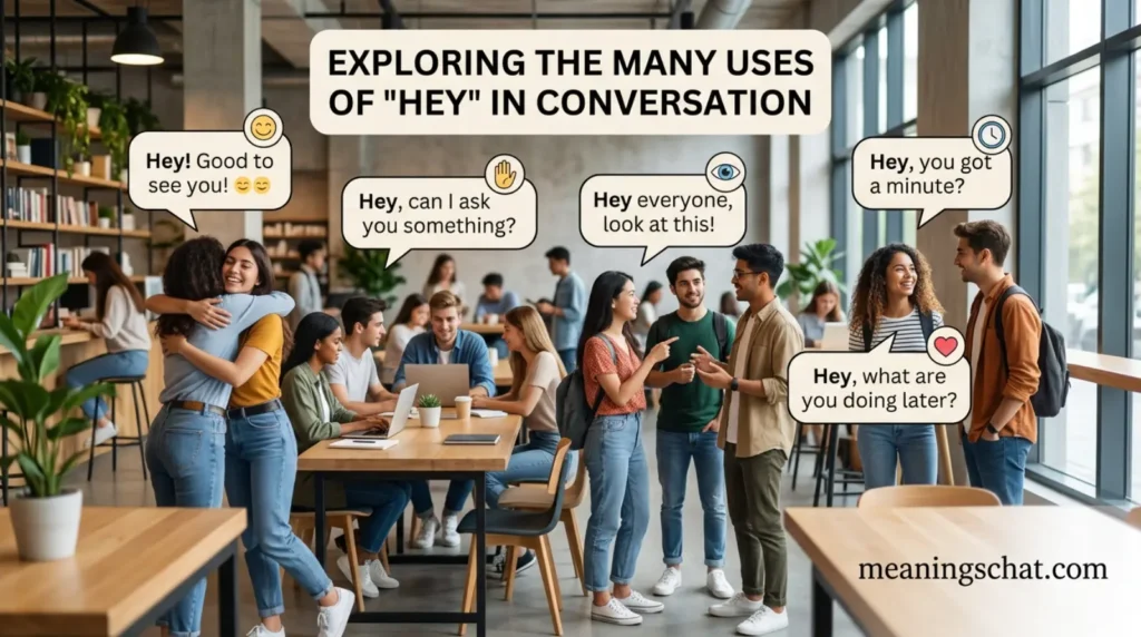 Examples of “Hey” in Conversation