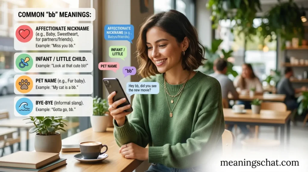 Examples of bb Meaning in Conversation