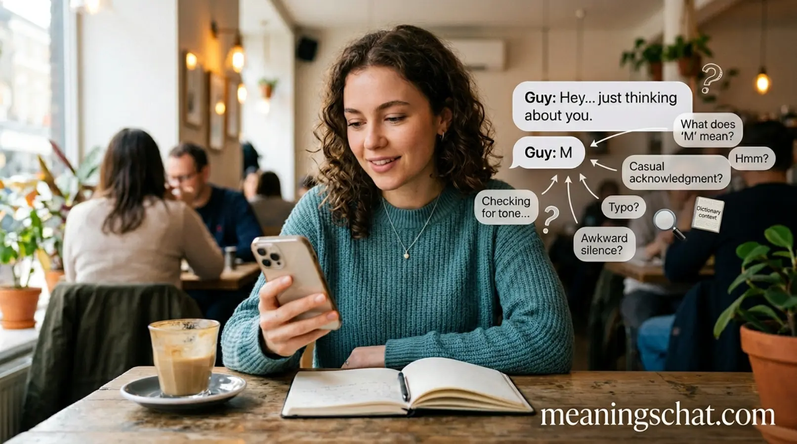 M Meaning in Text From a Guy Explained