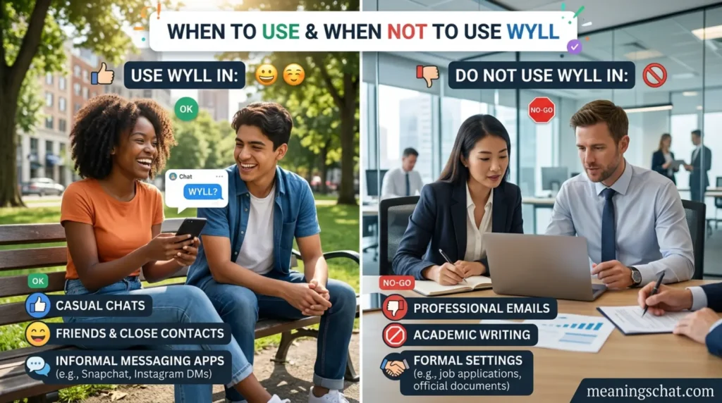 When to Use and When Not to Use WYLL
