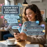 ILYSM Text Meaning Explained