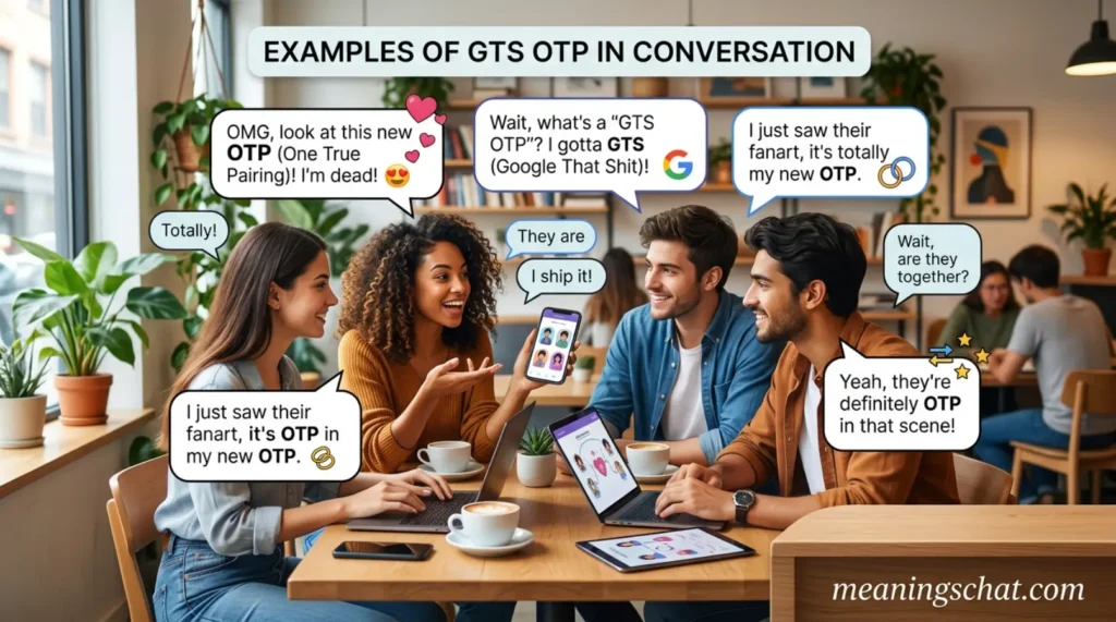 Examples of GTS OTP in Conversation