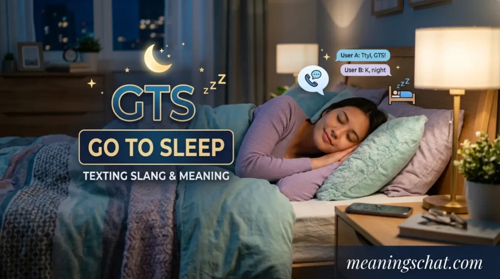 What Does GTS Mean in Text