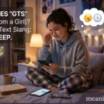 GTS meaning from a girl