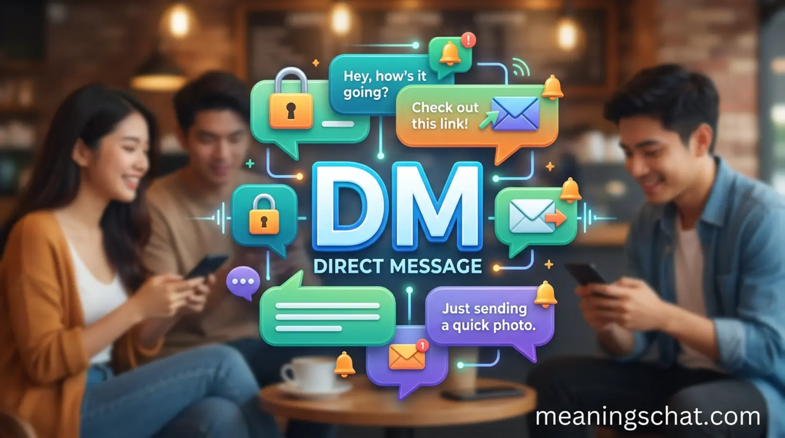 DM Meaning in Text