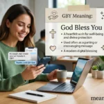 GBY Meaning in Text