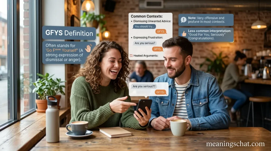 Examples of GFYS in Conversation