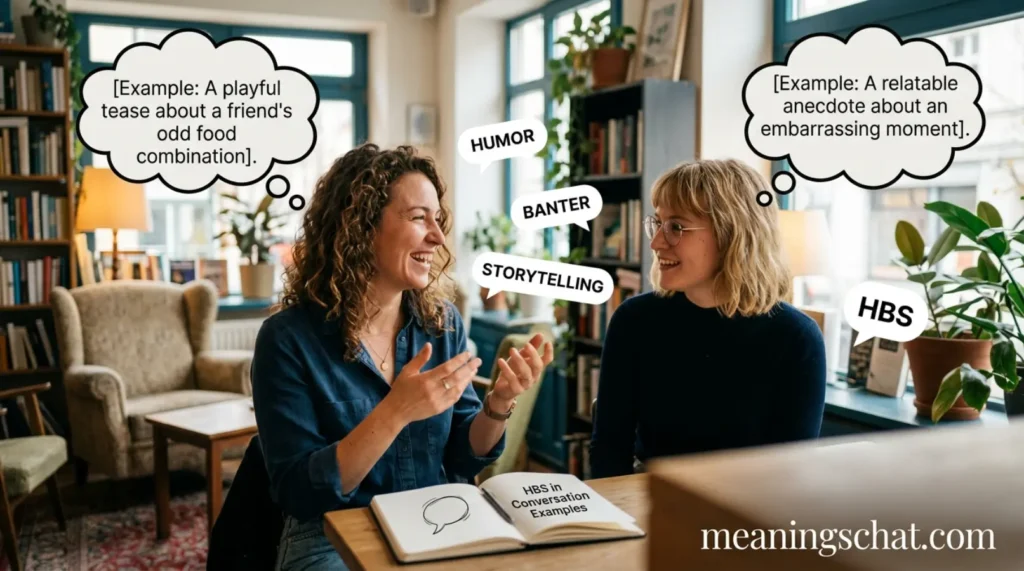Examples of HBS in Conversation