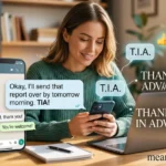 TIA Meaning in Text