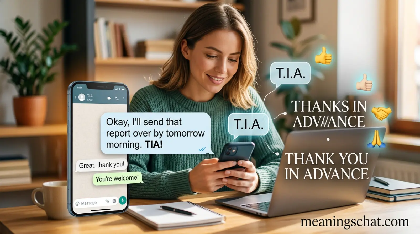 TIA Meaning in Text