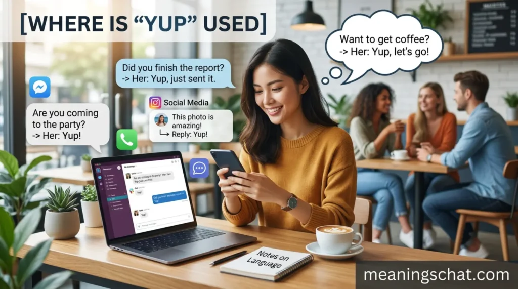 Where Is “Yup” Used