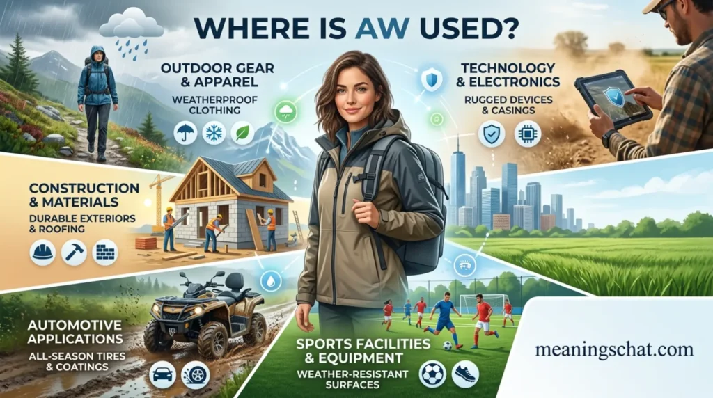 Where Is AW Used