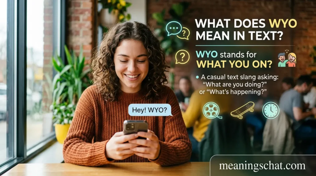 What Does WYO Mean in Text
