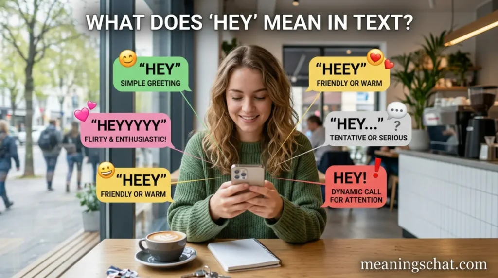 What Does “Hey” Mean in Text