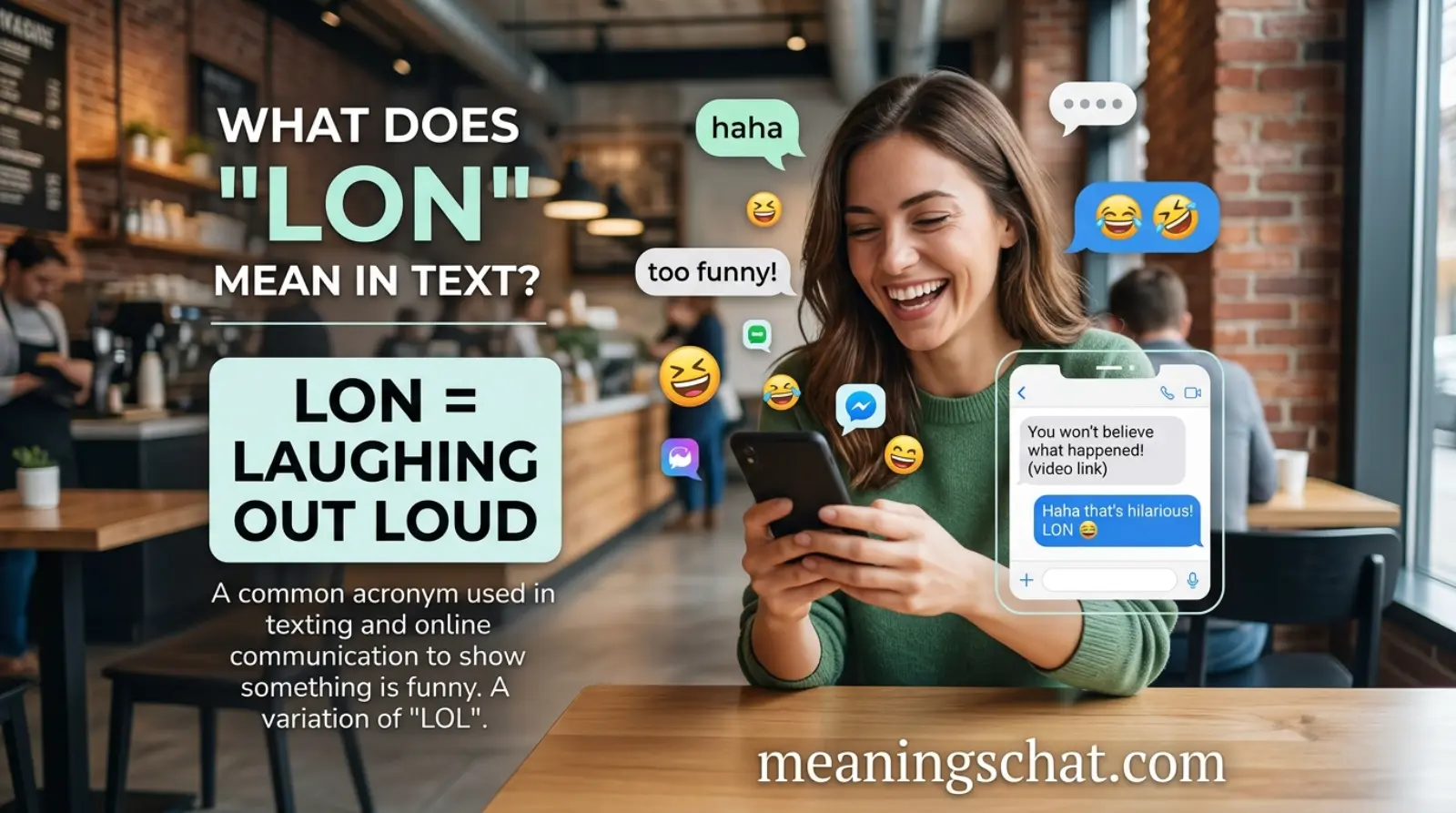 Lon Meaning in Text