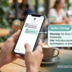 fasho meaning in text