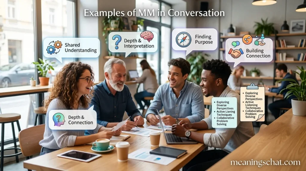 Examples of MM in Conversation