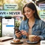 NVR Meaning in Text Messages