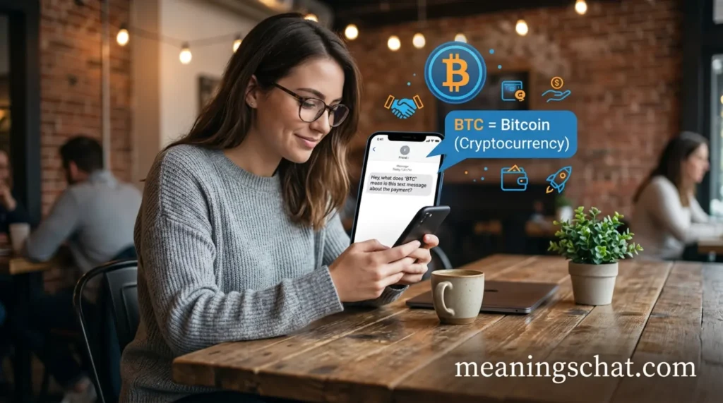 What Does BTC Meaning in Text Mean in Text