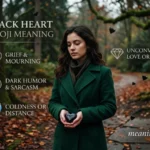 Black Heart Emoji Meaning
