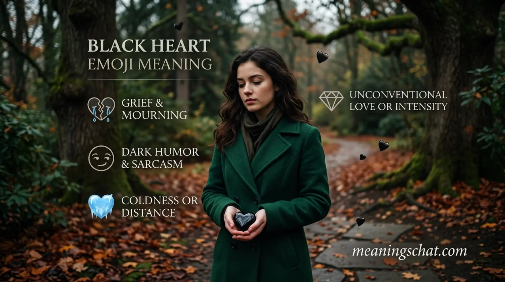 Black Heart Emoji Meaning