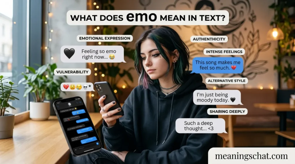 What Does emo Mean in Text
