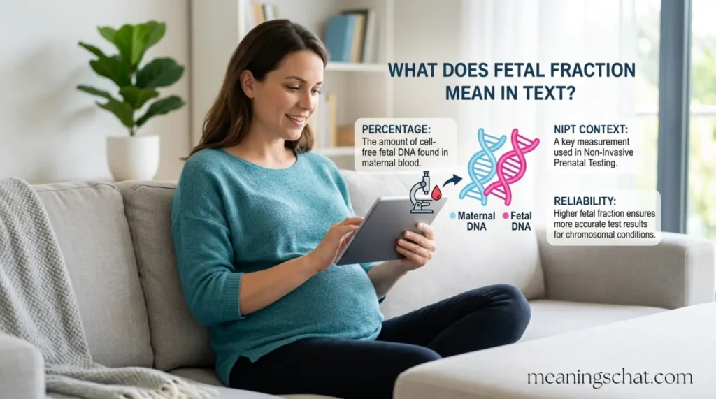 What Does Fetal Fraction Mean in Text