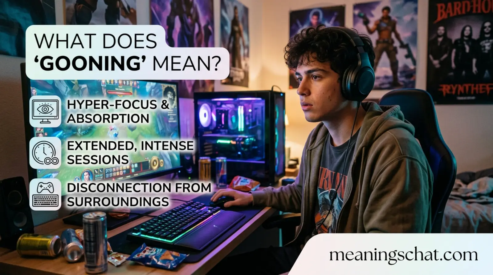 Gooning Slang Meaning