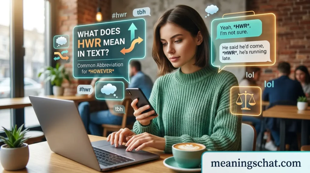 What Does HWR Mean in Text
