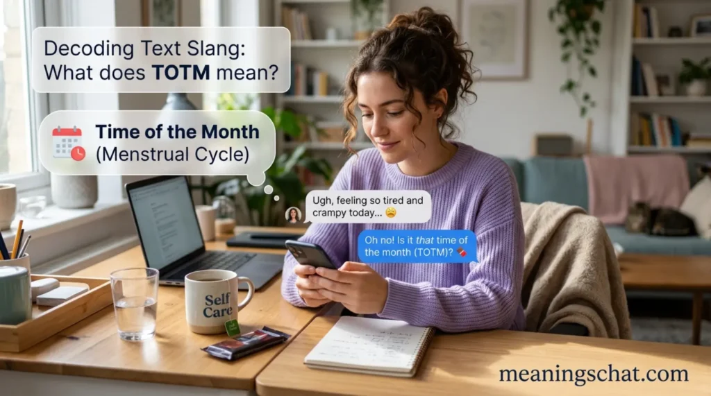 What Does TOTM Mean in Text