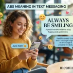 ABS Meaning in Text