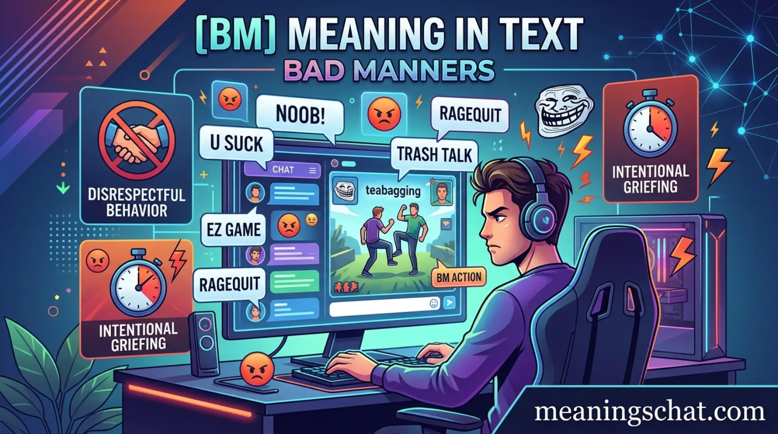 BM Meaning in Text