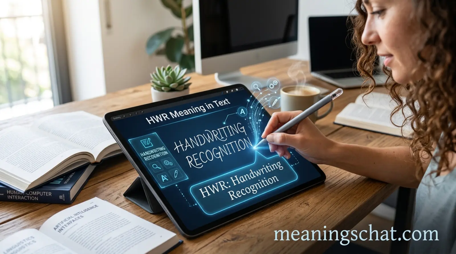 HWR Meaning in Text