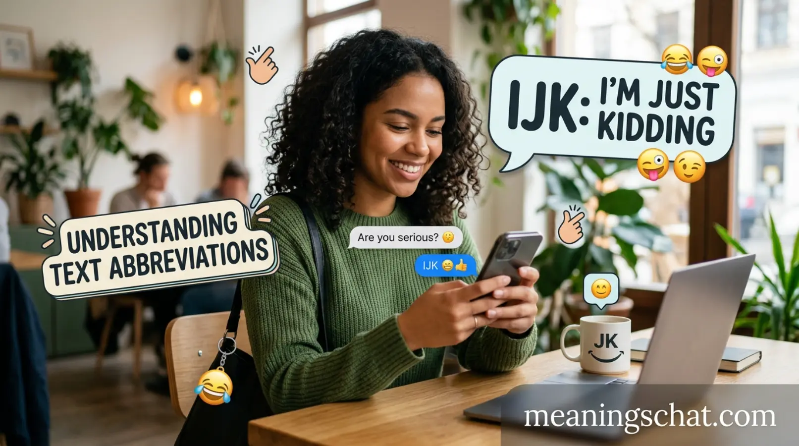 IJK Meaning in Text