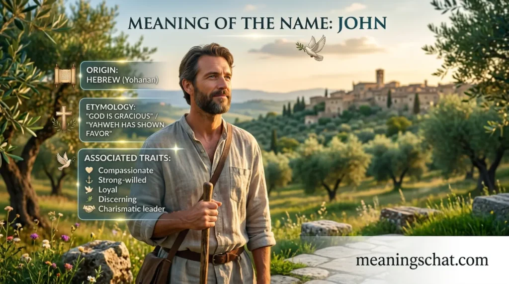 What Does John Name Meaning Mean