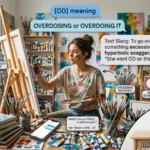 OD Meaning in Text