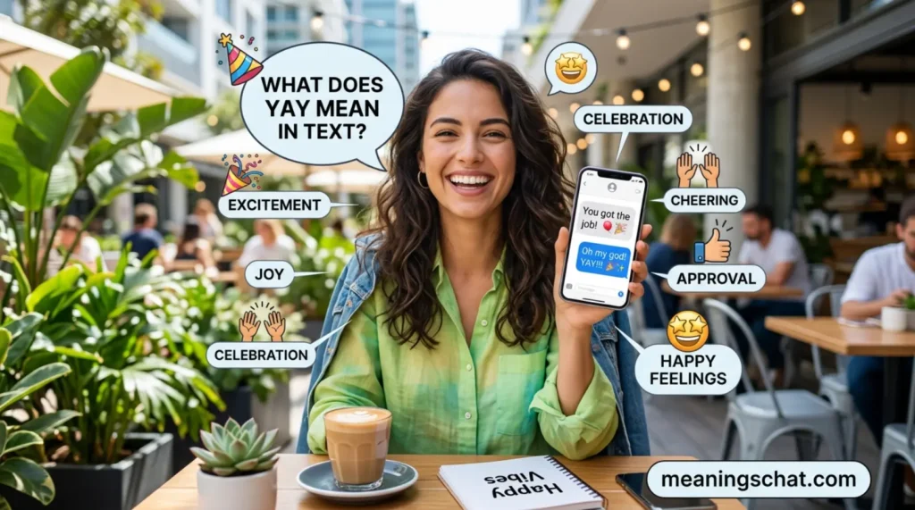 What Does Yay Mean in Text