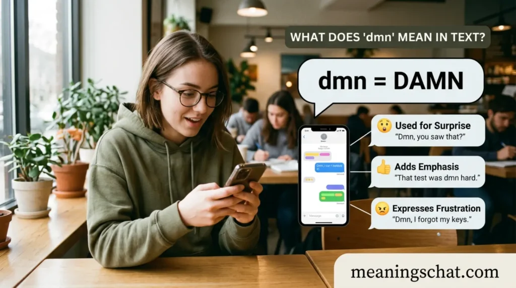 What Does dmn Mean in Text
