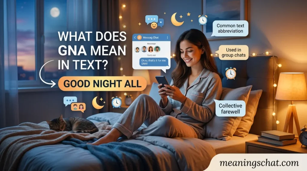 What Does GNA Mean in Text