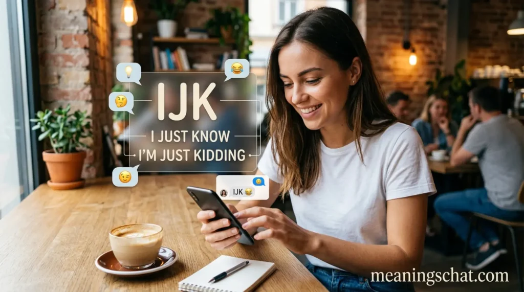 What Does IJK Mean in Text