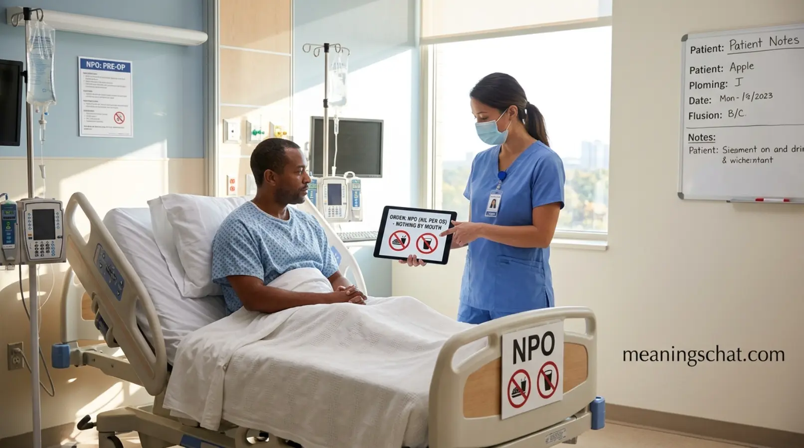 npo meaning in healthcare