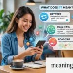 RT Meaning in Text