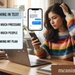 TMP Meaning in Text