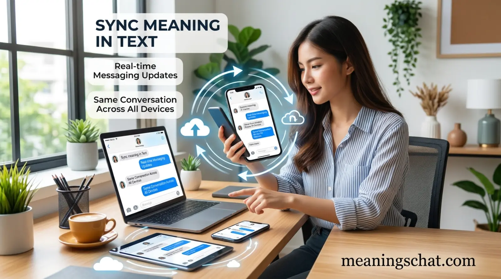 Sync Meaning in Text