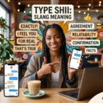 Type Shii Meaning in Text