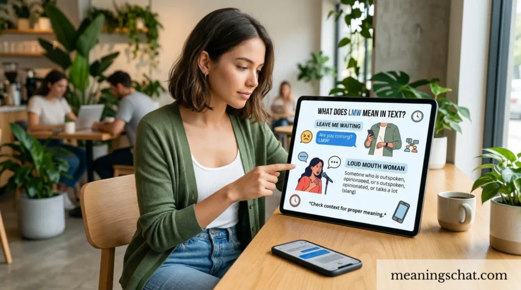 What Does LMW Mean in Text