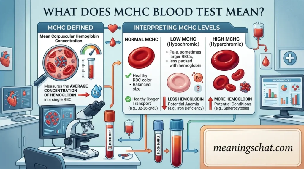 What Does MCHC Blood Test Mean