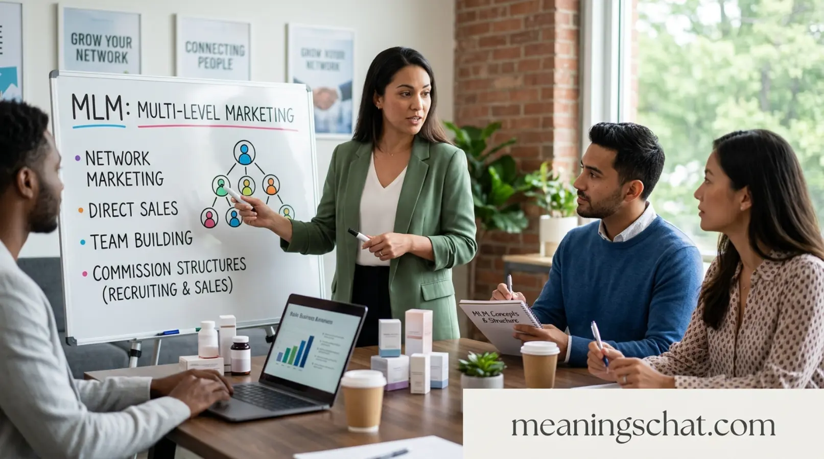 MLM Meaning in Text