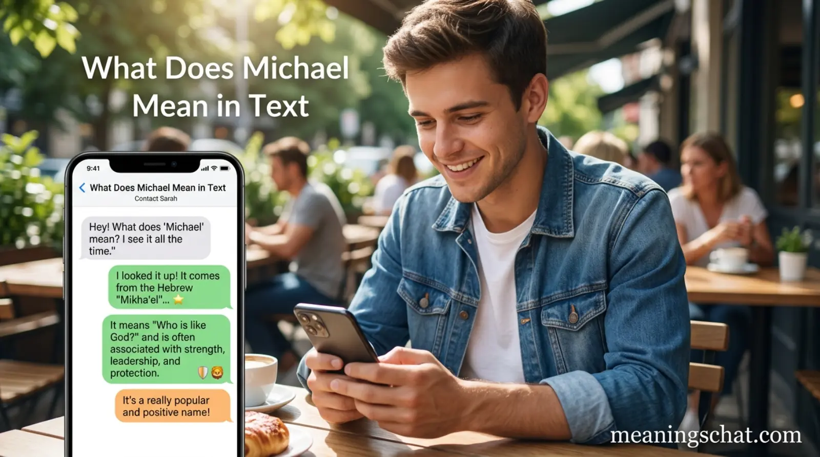 What Does Michael Mean in Text