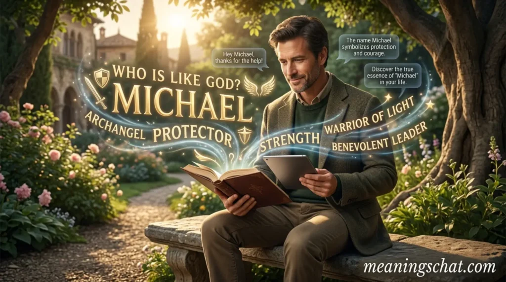 What Does Michael Mean in Text
